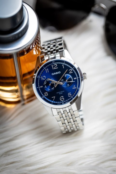 ZEGAREK MĘSKI CASIO MTP-E340D-2A (zd264b) + BOX Casio