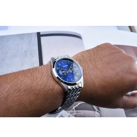 ZEGAREK MĘSKI CASIO MTP-E340D-2A (zd264b) + BOX Casio