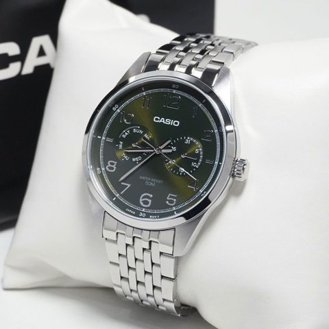 ZEGAREK MĘSKI CASIO MTP-E340D-3A (zd264c) + BOX Casio