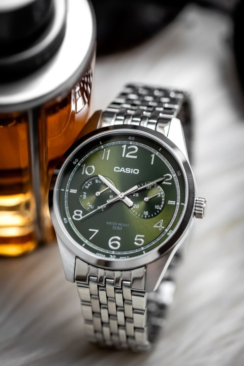 ZEGAREK MĘSKI CASIO MTP-E340D-3A (zd264c) + BOX Casio