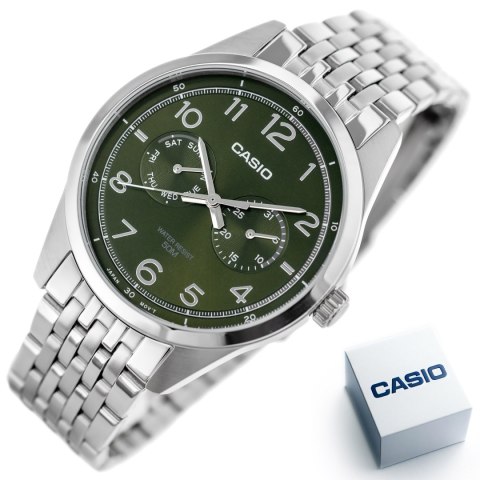 ZEGAREK MĘSKI CASIO MTP-E340D-3A (zd264c) + BOX Casio