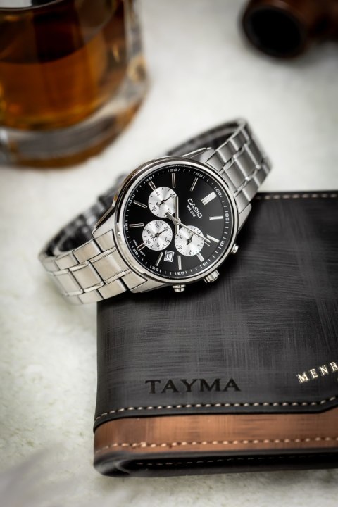 ZEGAREK MĘSKI CASIO MTP-E515D-1A (zd265a) + BOX Casio
