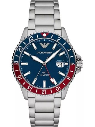 ZEGAREK MĘSKI EMPORIO ARMANI AR11590 - Diver GMT (zi112b) Emporio Armani