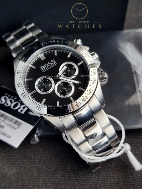 ZEGAREK MĘSKI HUGO BOSS 1512965 - IKON (zh008e) + BOX Hugo Boss