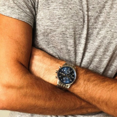 ZEGAREK MĘSKI HUGO BOSS 1513498 - NAVIGATOR (zh034c) Hugo Boss