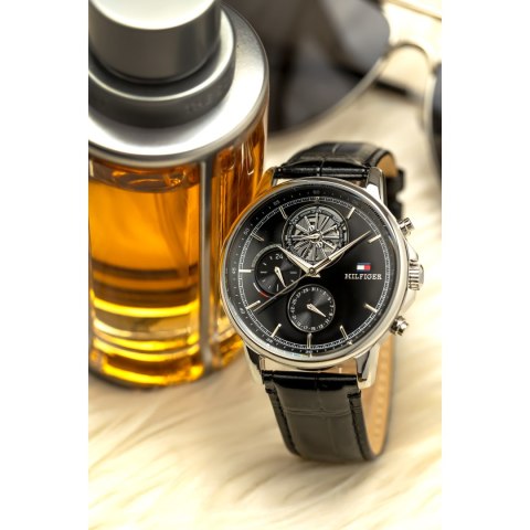 ZEGAREK MĘSKI TOMMY HILFIGER 1710605 Steward Open Heart + BOX Tommy Hilfiger