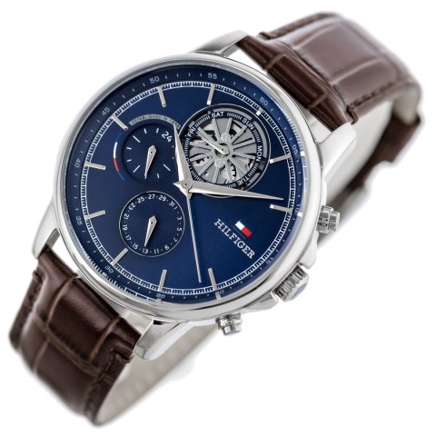 ZEGAREK MĘSKI TOMMY HILFIGER 1710629 Steward Open Heart + BOX Tommy Hilfiger
