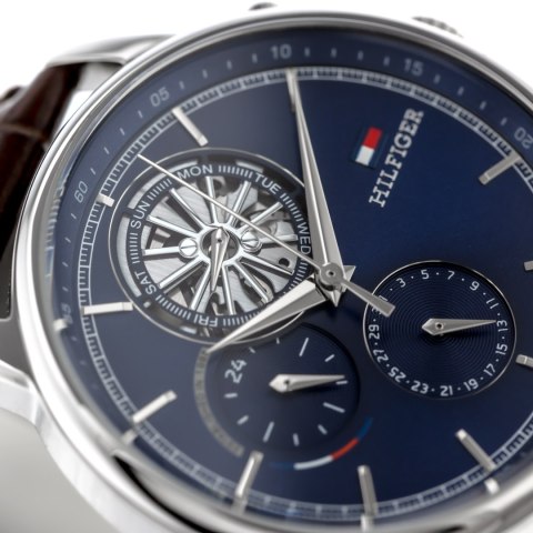 ZEGAREK MĘSKI TOMMY HILFIGER 1710629 Steward Open Heart + BOX Tommy Hilfiger
