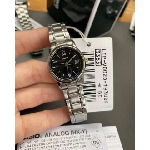 Zegarek Damski Casio LTP-V002D-1B3UDF + BOX Casio