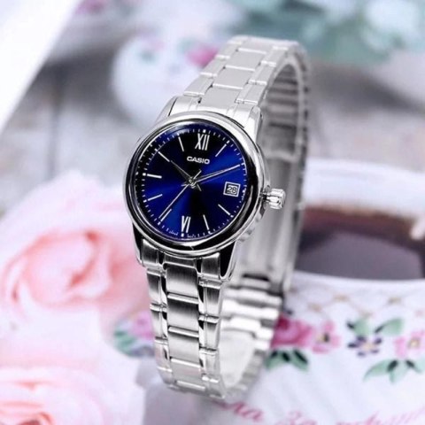 Zegarek Damski Casio LTP-V002D-2B3UDF + BOX Casio