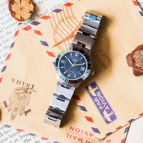 ZEGAREK DAMSKI CASIO LTP-1241D-1A + BOX Casio