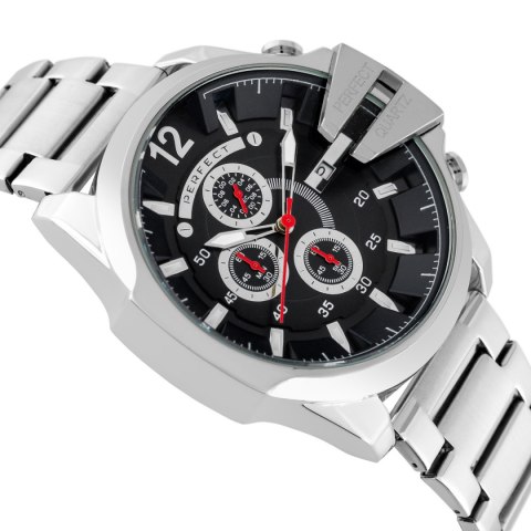 ZEGAREK MĘSKI PERFECT M513CH-03 - CHRONOGRAF (zp387c) + BOX Perfect