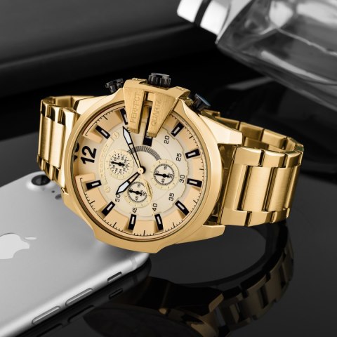 ZEGAREK MĘSKI PERFECT M513CH-05 - CHRONOGRAF (zp387d) + BOX Perfect