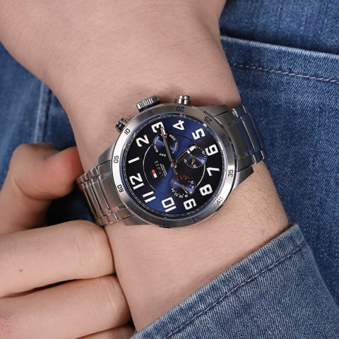 ZEGAREK MĘSKI TOMMY HILFIGER 1791053 TREND (zf078b) + BOX Tommy Hilfiger