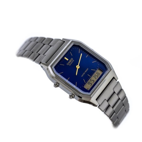 ZEGAREK UNISEX CASIO Vintage AQ-230GG-2A + BOX Casio