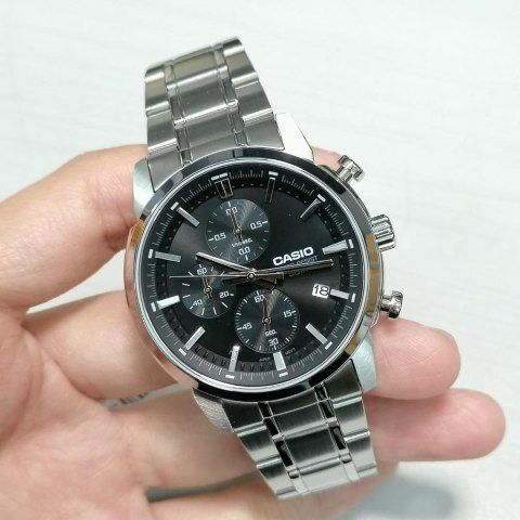 Zegarek Męski Casio MTP-E510D-1A1 + BOX Casio