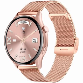 SMARTWATCH DAMSKI GRAVITY GT11-7 - AMOLED, DODATKOWY PASEK (sg044g) Gravity