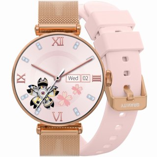 SMARTWATCH DAMSKI GRAVITY GT26-1 - DODATKOWY PASEK (sg042a) Gravity