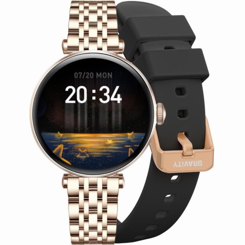 SMARTWATCH DAMSKI GRAVITY GT26-6 - DODATKOWY PASEK (sg042f) Gravity