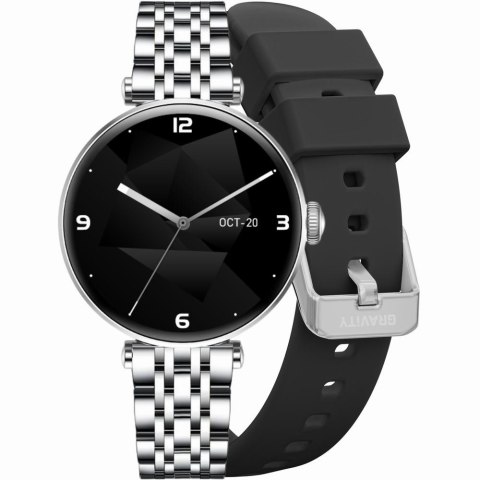 SMARTWATCH DAMSKI GRAVITY GT26-9 - DODATKOWY PASEK (sg042i) Gravity