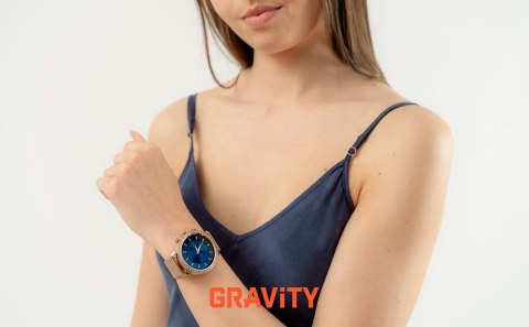 SMARTWATCH DAMSKI GRAVITY GT5-8 - DODATKOWY PASEK (sg043h) Gravity