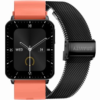 SMARTWATCH UNISEX GRAVITY GT17-10 - AMOLED, DODATKOWY PASEK (sg038j) Gravity