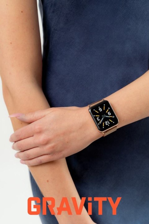 SMARTWATCH UNISEX GRAVITY GT17-3 - AMOLED, DODATKOWY PASEK (sg038c) Gravity