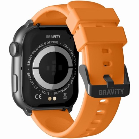 SMARTWATCH UNISEX GRAVITY GT28-2 - ROZMOWY BLUETOOTH, DODATKOWY PASEK (sg037b) Gravity