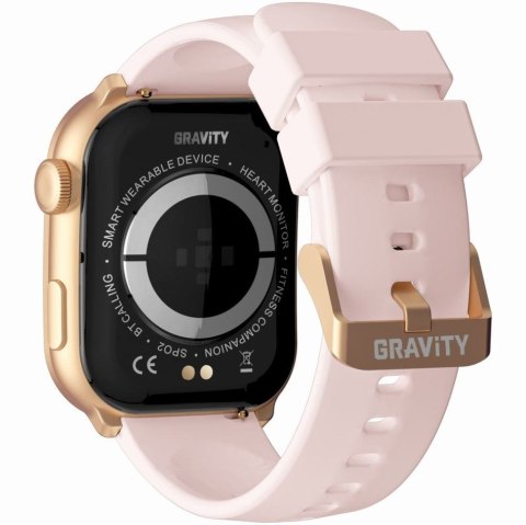 SMARTWATCH UNISEX GRAVITY GT28-6 - ROZMOWY BLUETOOTH, DODATKOWY PASEK (sg037f) Gravity