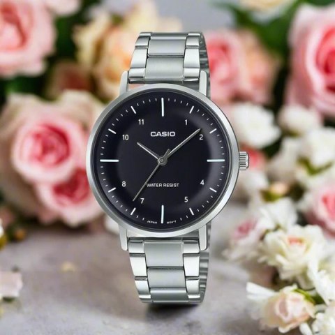 ZEGAREK DAMSKI CASIO LTP-VT03D-1B (zd661a) + BOX Casio