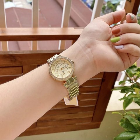 ZEGAREK DAMSKI MICHAEL KORS MK6056 MINI PARKER (zm540d) + BOX Michael Kors