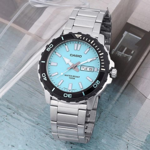 Zegarek Męski Casio MTD-125D-2A3 + BOX WR100 Casio