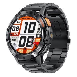 SMARTWATCH MĘSKI GRAVITY GT22-1 - AMOLED, DODATKOWY PASEK (sg030a) Gravity