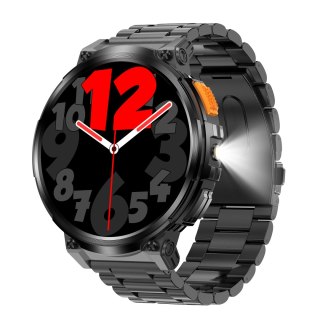 SMARTWATCH MĘSKI GRAVITY GT23-1 - LATARKA, DODATKOWY PASEK (sg031a) Gravity
