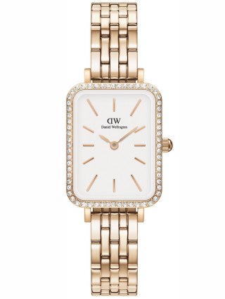 ZEGAREK DAMSKI DANIEL WELLINGTON Quadro Rose Gold DW00100672 + BOX (zw519h) Daniel Wellington