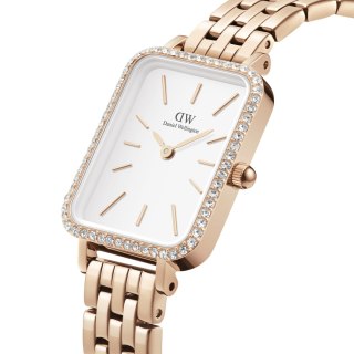 ZEGAREK DAMSKI DANIEL WELLINGTON Quadro Rose Gold DW00100672 + BOX (zw519h) Daniel Wellington