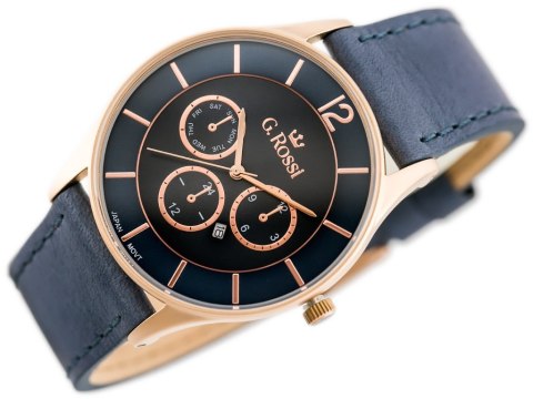 ZEGAREK G. ROSSI - 7028A (zg205f) + BOX G. Rossi