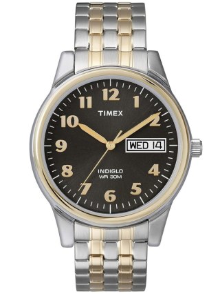 ZEGAREK MĘSKI TIMEX Charles Two-Tone T26481 INDIGLO + BOX Timex