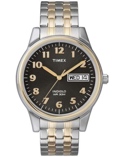 ZEGAREK MĘSKI TIMEX Charles Two-Tone T26481 INDIGLO + BOX Timex