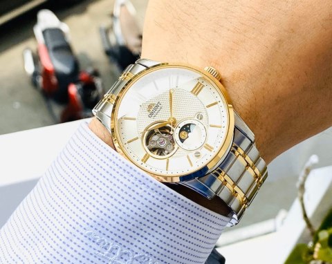 Zegarek Męski Orient Classic Sun & Moon RA-AS0007S10B + BOX Orient
