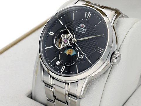 Zegarek Męski Orient Classic Sun & Moon RA-AS0008B10B + BOX Orient