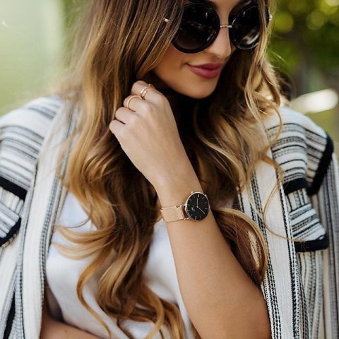 ZEGAREK DAMSKI DANIEL WELLINGTON DW00100161 - PETITE MELROSE 32mm (zw500a) Daniel Wellington