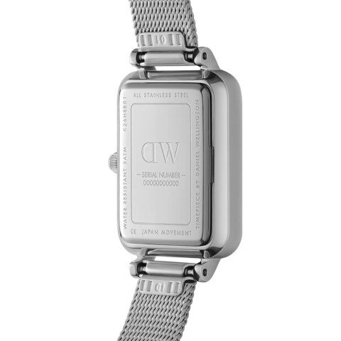 ZEGAREK DAMSKI DANIEL WELLINGTON Quadro Lumine Pressed Piano 20mm DW00100580 + BOX (zw519c) Daniel Wellington