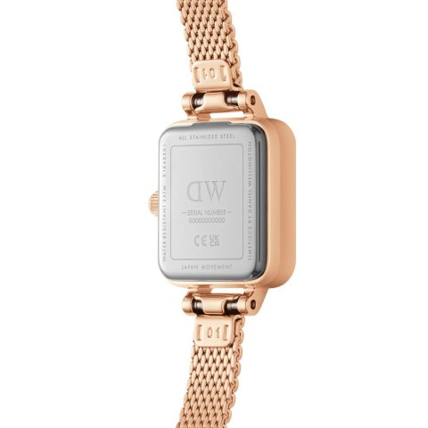 ZEGAREK DAMSKI DANIEL WELLINGTON Quadro Mini Melrose 15mm DW00100727 + BOX (zw524c) Daniel Wellington