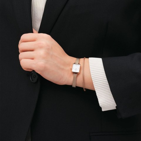 ZEGAREK DAMSKI DANIEL WELLINGTON Quadro Mini Melrose 15mm DW00100727 + BOX (zw524c) Daniel Wellington