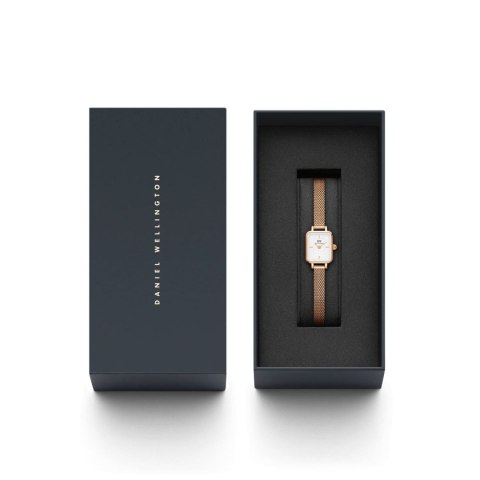 ZEGAREK DAMSKI DANIEL WELLINGTON Quadro Mini Melrose 15mm DW00100727 + BOX (zw524c) Daniel Wellington