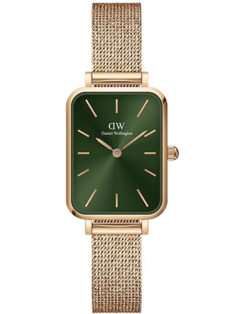 ZEGAREK DAMSKI DANIEL WELLINGTON Quadro Pressed Melrose Emerald 20mm DW00100445+ BOX (zw505n) Daniel Wellington