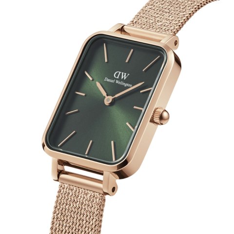ZEGAREK DAMSKI DANIEL WELLINGTON Quadro Pressed Melrose Emerald 20mm DW00100445+ BOX (zw505n) Daniel Wellington