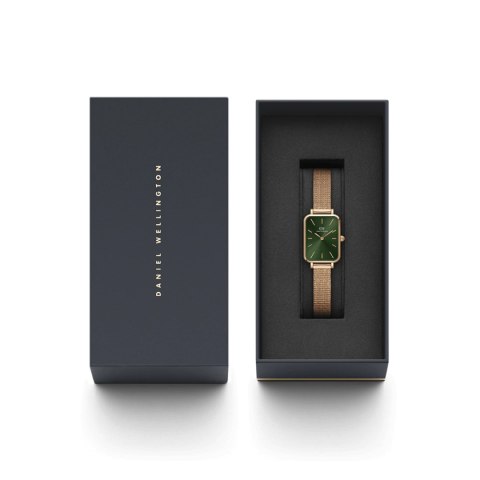ZEGAREK DAMSKI DANIEL WELLINGTON Quadro Pressed Melrose Emerald 20mm DW00100445+ BOX (zw505n) Daniel Wellington