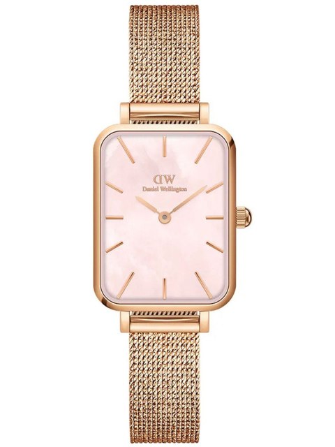 ZEGAREK DAMSKI DANIEL WELLINGTON Quadro Pressed Melrose Pearl 20mm DW00100510 + BOX (zw505o) Daniel Wellington